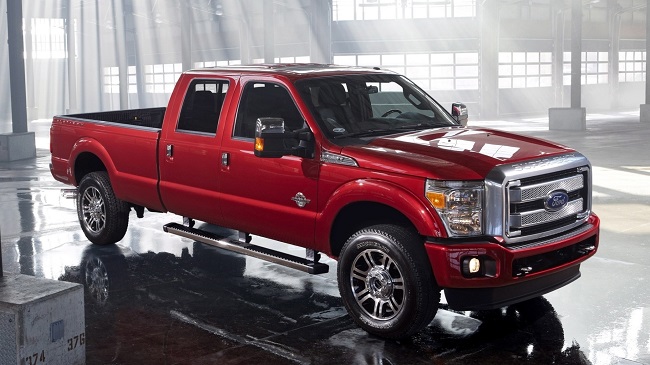 Voitures les plus souvent en panne: ford f-250 super duty